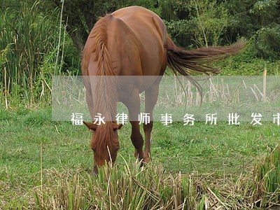福永律师事务所批发市场 福永律师事务所批发市场