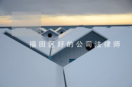 福田区好的公司法律师 福田区好的公司法律师