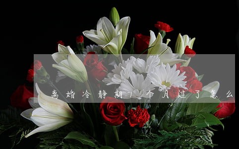 离婚冷静期1个月过了怎么办 离婚冷静期1个月过了怎么办