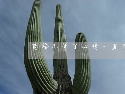 离婚几年了心情一直不好 离婚几年了心情一直不好