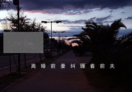 离婚前妻纠缠着前夫 离婚前妻纠缠着前夫