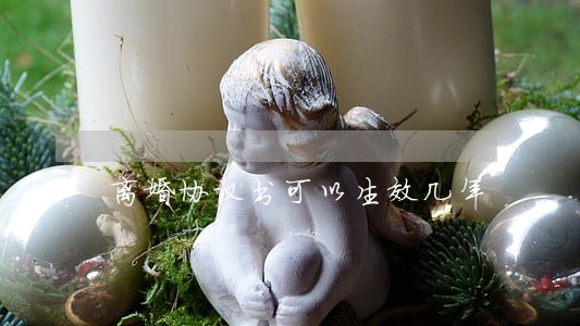 离婚协议书可以生效几年 离婚协议书可以生效几年