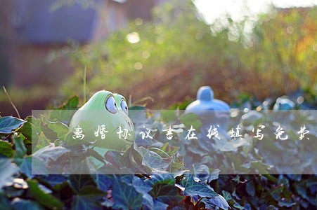 离婚协议书在线填写免费 离婚协议书在线填写免费