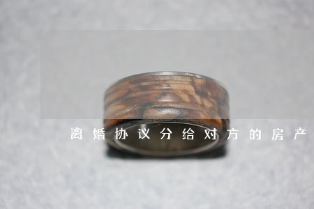 离婚协议分给对方的房产 离婚协议分给对方的房产