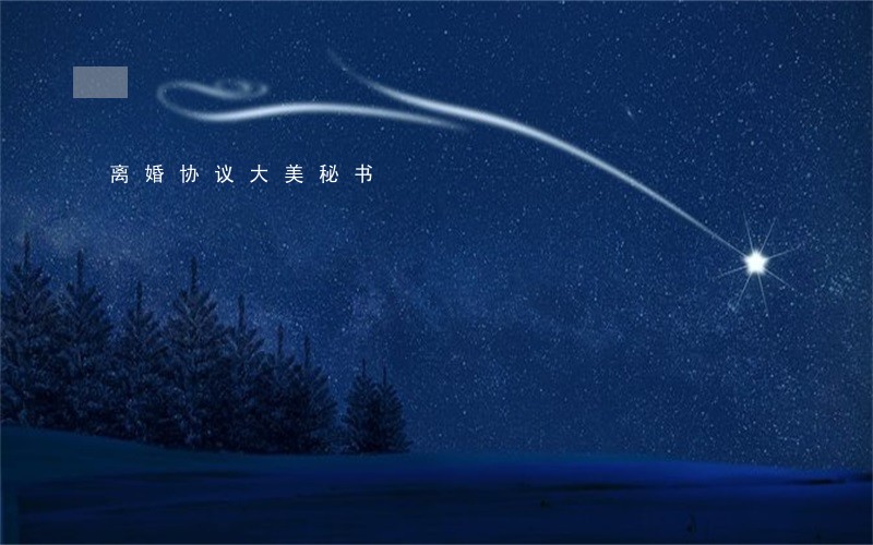 离婚协议大美秘书 离婚协议大美秘书