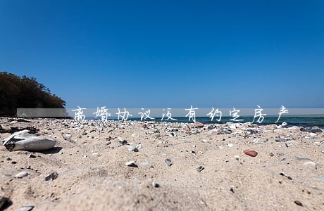 离婚协议没有约定房产 离婚协议没有约定房产