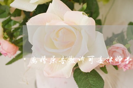 离婚原告撤诉可退律师费 离婚原告撤诉可退律师费
