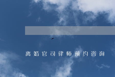 离婚官司律师预约咨询 离婚官司律师预约咨询