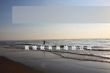离婚就有离婚协议吗 离婚就有离婚协议吗