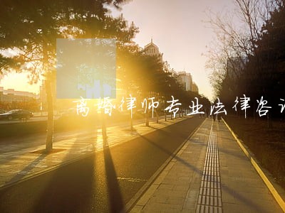 离婚律师专业法律咨询 离婚律师专业法律咨询