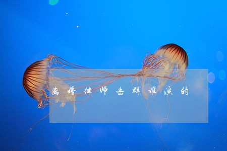 离婚律师岳群谁演的 离婚律师岳群谁演的