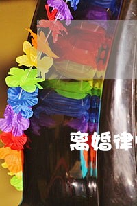 离婚律师访谈节目 离婚律师访谈节目