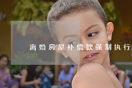 离婚房屋补偿款强制执行案例 离婚房屋补偿款强制执行案例
