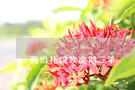 离婚补偿款逾期三年 离婚补偿款逾期三年