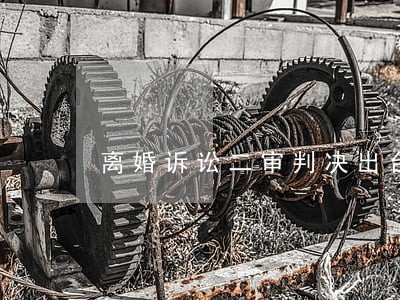 离婚诉讼二审判决出台后能上诉吗 离婚诉讼二审判决出台后能上诉吗