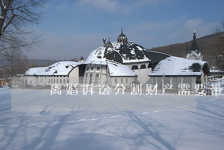 离婚诉讼分割财产需要带什么材料 离婚诉讼分割财产需要带什么材料