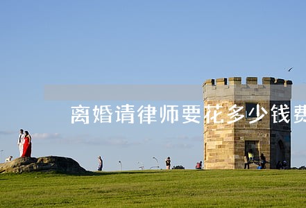 离婚请律师要花多少钱费用 离婚请律师要花多少钱费用