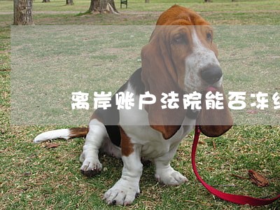 离岸账户法院能否冻结 离岸账户法院能否冻结