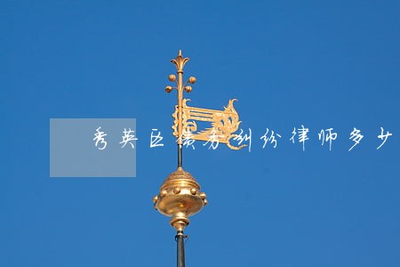 秀英区债务纠纷律师多少钱 秀英区债务纠纷律师多少钱