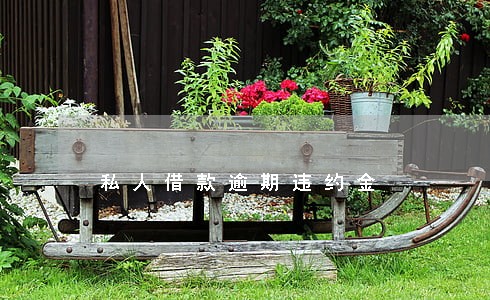 私人借款逾期违约金 私人借款逾期违约金