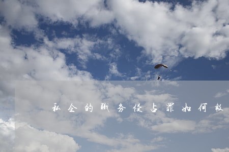 私企的职务侵占罪如何报案
