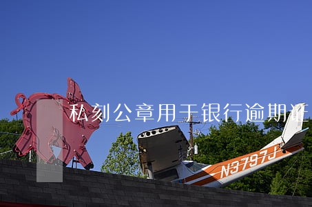 私刻公章用于银行逾期证明 私刻公章用于银行逾期证明