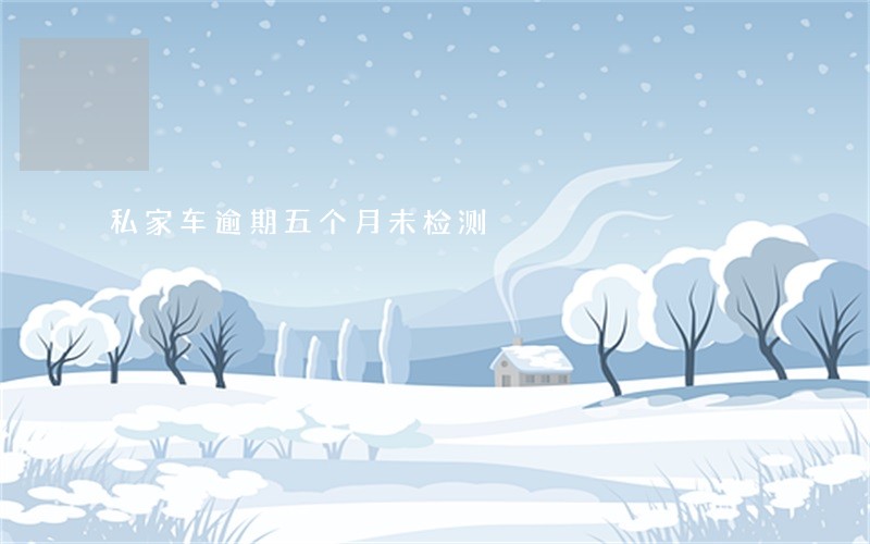私家车逾期五个月未检测 私家车逾期五个月未检测