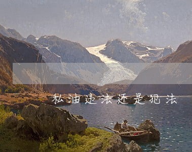 私油违法还是犯法 私油违法还是犯法