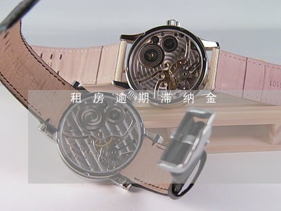 租房逾期滞纳金 租房逾期滞纳金
