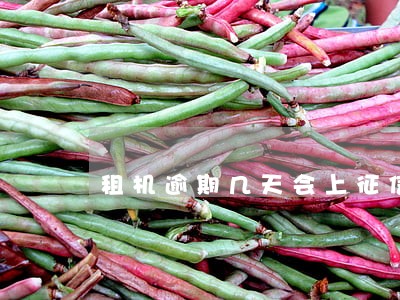 租机逾期几天会上征信报告 租机逾期几天会上征信报告