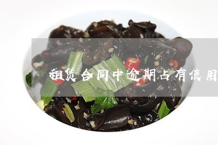 租赁合同中逾期占有使用费 租赁合同中逾期占有使用费