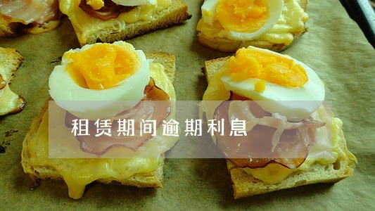 租赁期间逾期利息 租赁期间逾期利息