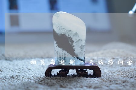 租赁每逾期一天收滞纳金 租赁每逾期一天收滞纳金
