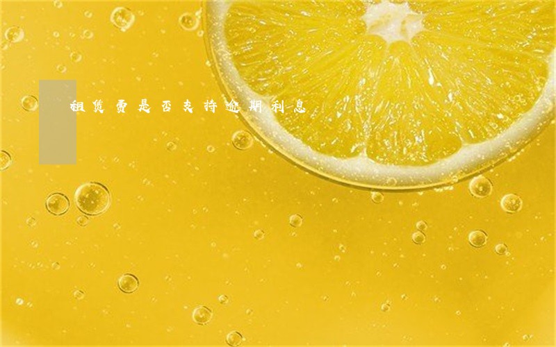 租赁费是否支持逾期利息 租赁费是否支持逾期利息