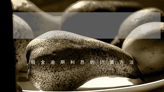 租金逾期利息的计算方法 租金逾期利息的计算方法
