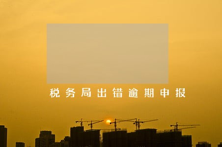 税务局出错逾期申报 税务局出错逾期申报