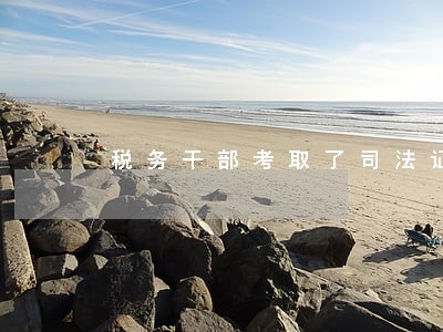 税务干部考取了司法证有用吗