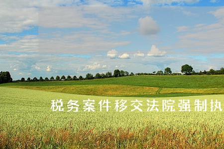 税务案件移交法院强制执行条件