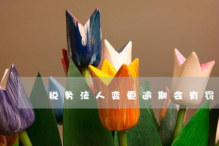 税务法人变更逾期会有罚款吗 税务法人变更逾期会有罚款吗