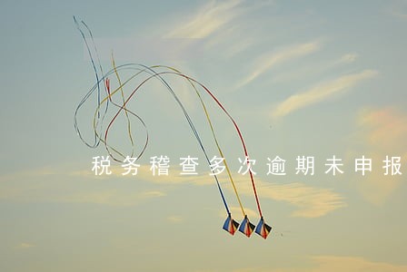 税务稽查多次逾期未申报 税务稽查多次逾期未申报