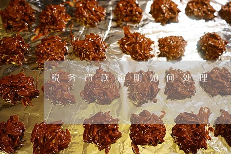税务罚款逾期如何处理 税务罚款逾期如何处理