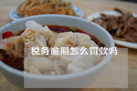 税务逾期怎么罚款吗 税务逾期怎么罚款吗