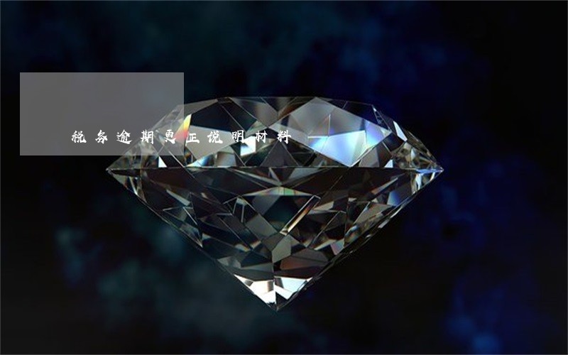 税务逾期更正说明材料 税务逾期更正说明材料