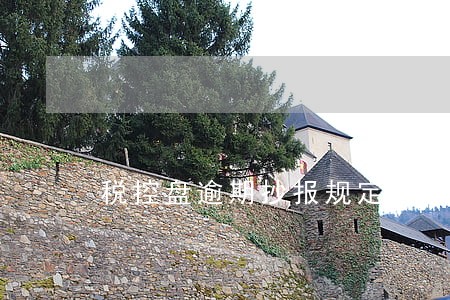税控盘逾期抄报规定 税控盘逾期抄报规定