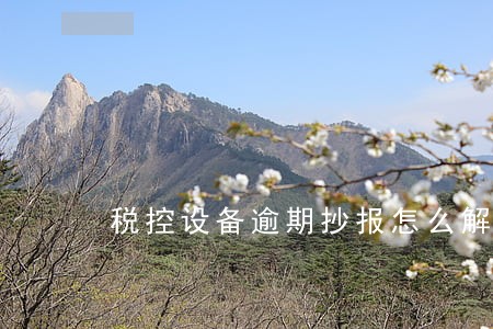 税控设备逾期抄报怎么解决