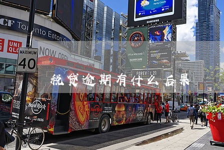 税贷逾期有什么后果 税贷逾期有什么后果