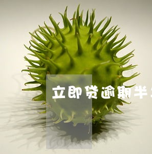 立即贷逾期半年没还 立即贷逾期半年没还
