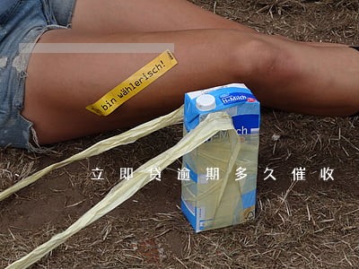 立即贷逾期多久催收 立即贷逾期多久催收