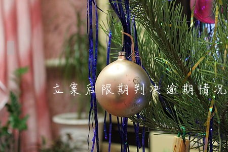 立案后限期判决逾期情况 立案后限期判决逾期情况