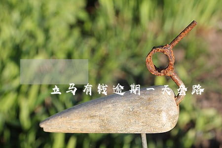 立马有钱逾期一天套路 立马有钱逾期一天套路